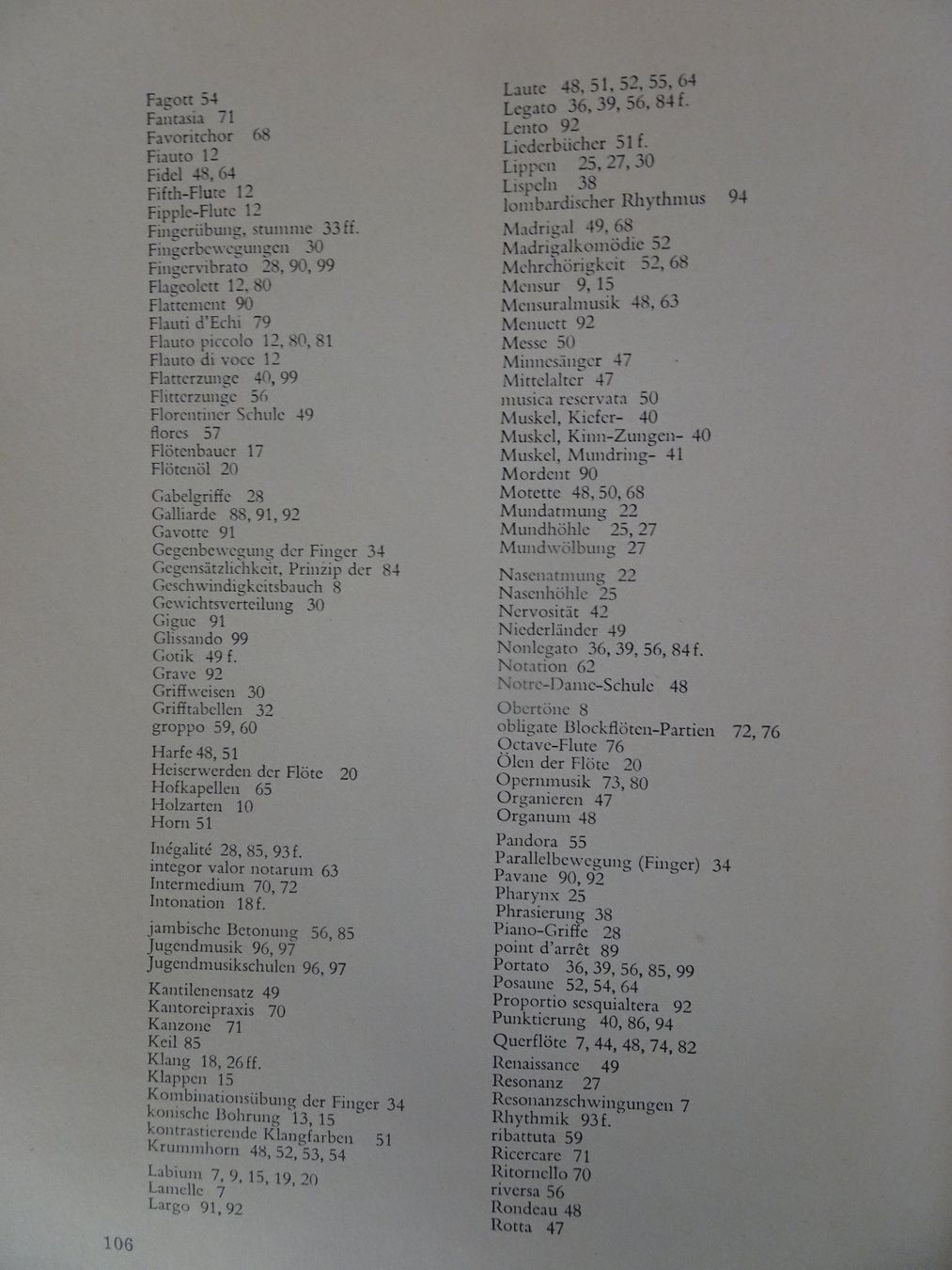 Bücher: Hans Martin Linde, Handbuch des Blockflötenspiels – Gebraucht aus männedorf von purzelchen 4