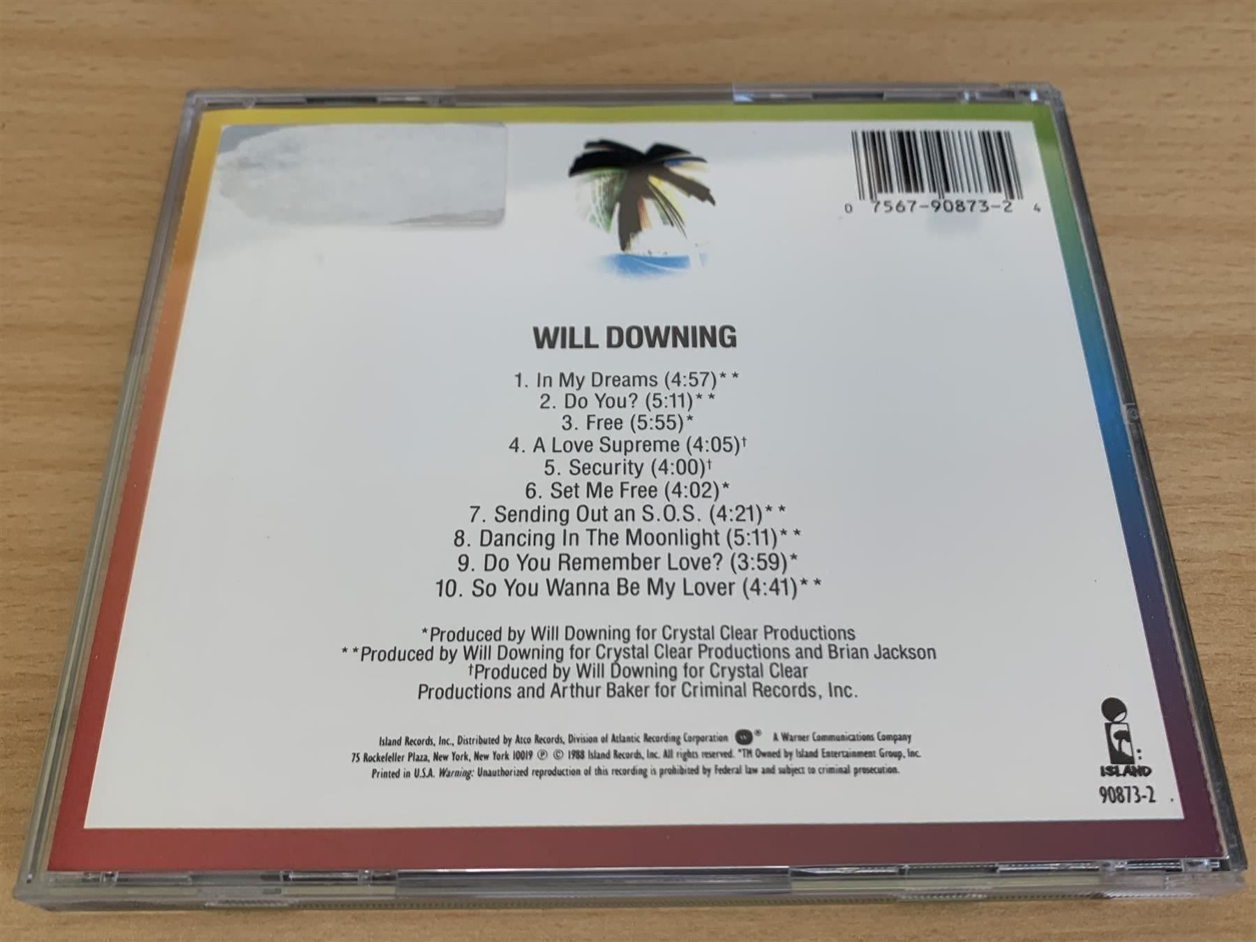 CD: Will Downing – Will Downing – Usato da Rikon im Tösstal venduto da Alpenmutz 1
