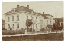 Rapperswil (SG) Villen - echte Foto-AK - um 1905