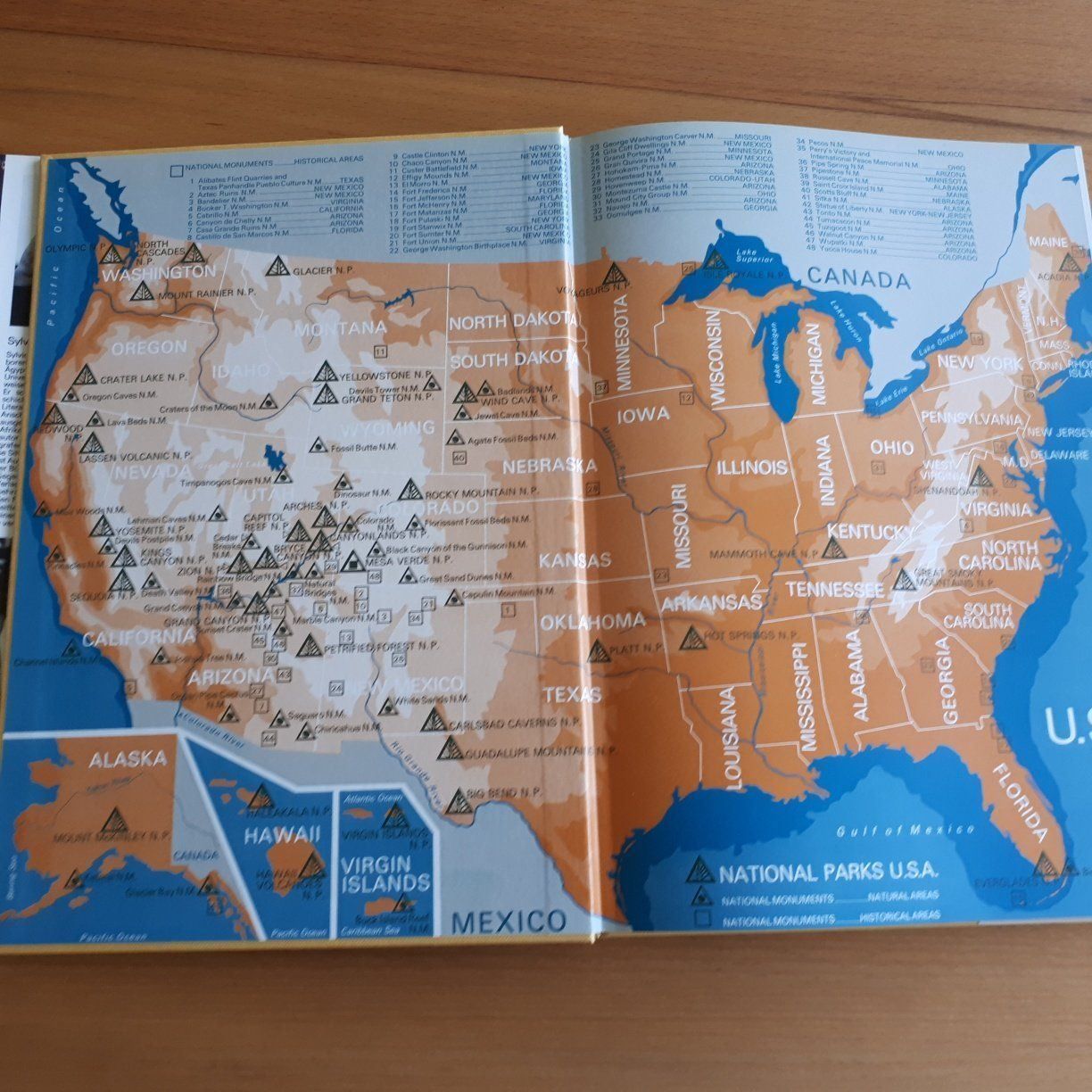 Libri: Buch "Nationalparks der USA", 1976 – Usato da Oberentfelden venduto da Affra01 1