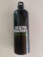 Trinkflasche Aluminium 1L schwarz, NEU und unbenutzt