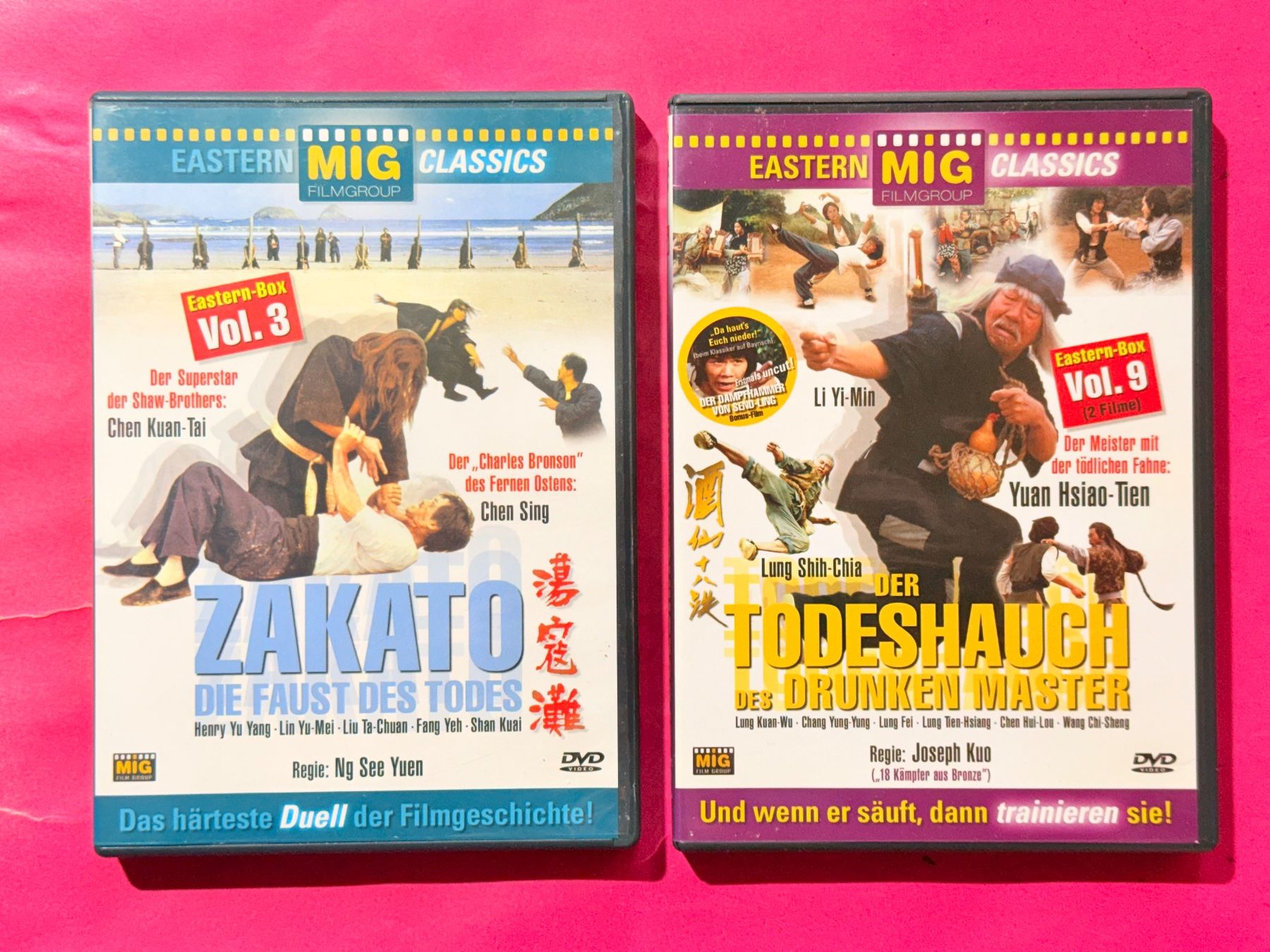Tous les DVDs: DVD Eastern Mig Classics Vol. 3 & 9. – D'occasion à Zuerich par SonderArt-Wertgut
