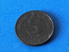 Austria - 5 Groschen 1966
