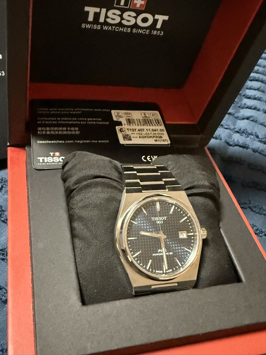 Powermatic Orologi: Tissot PRX Powermatic 80 ab 1Fr – Nuovo e nell'imballaggio originale da Wattwil venduto da SchweizIT 7