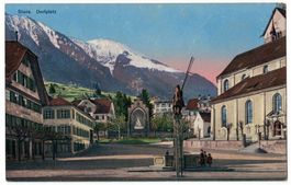 Stans, Dorfplatz, geschätzt 1915-20
