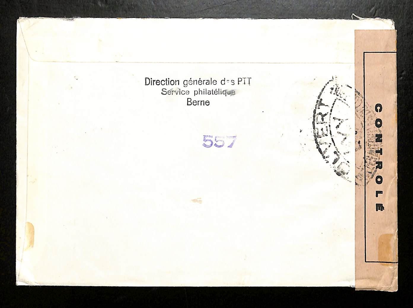 Tutti i francobolli: 1945 FDC PAX Friedensmarken "1. Tag der Waffenruhe" PTT BERN – Usato da Zürich venduto da Nobs1 1