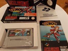 Spirou Super Nintendo SNES Spiel OVP