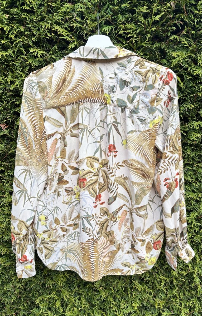 H&M Camicette: Shirt, Blumenmuster, Gr. XS – Usato da Volketswil venduto da Irkasha 4