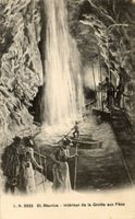 St. Maurice  VS  -  Intérieur de la Grotte aux Fées