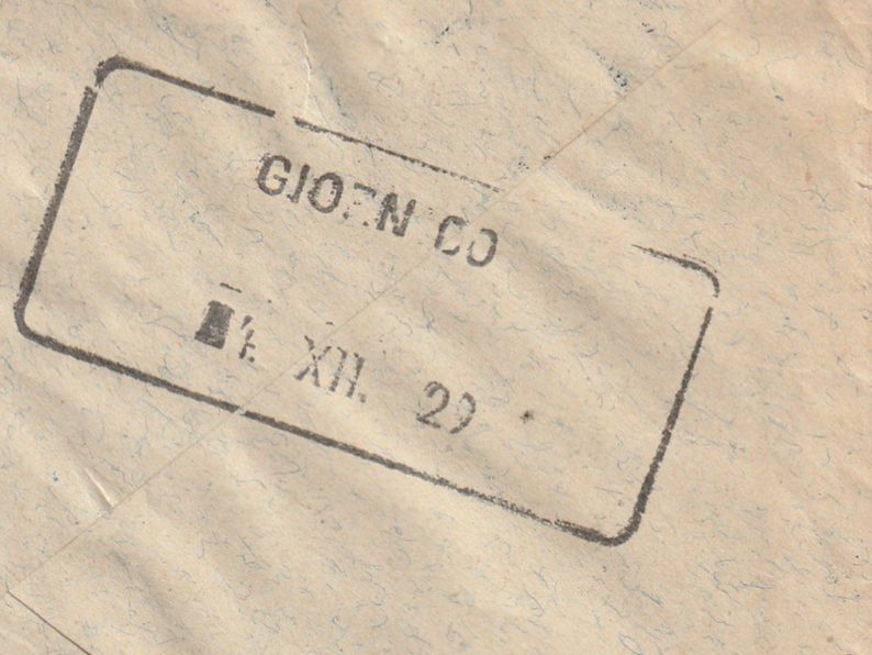 Alle Briefmarken: Aushilfsstempel Giornico auf Brief – Gebraucht aus Rorschacherberg von fratovi2