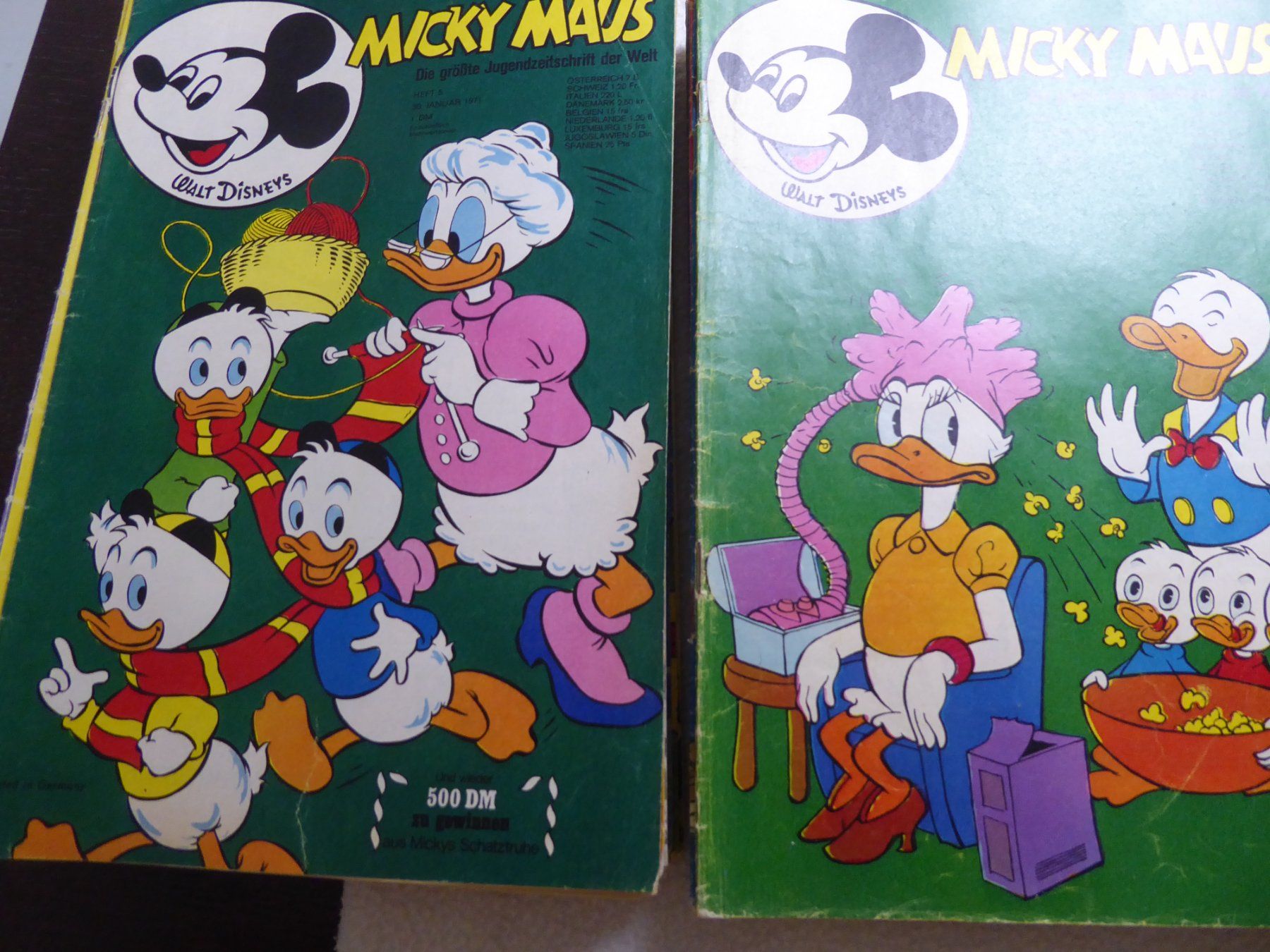 Fumetti: Micky Maus 1970-1976 total 122 Hefte – Usato da Leuggern venduto da Lord_Hagen 1