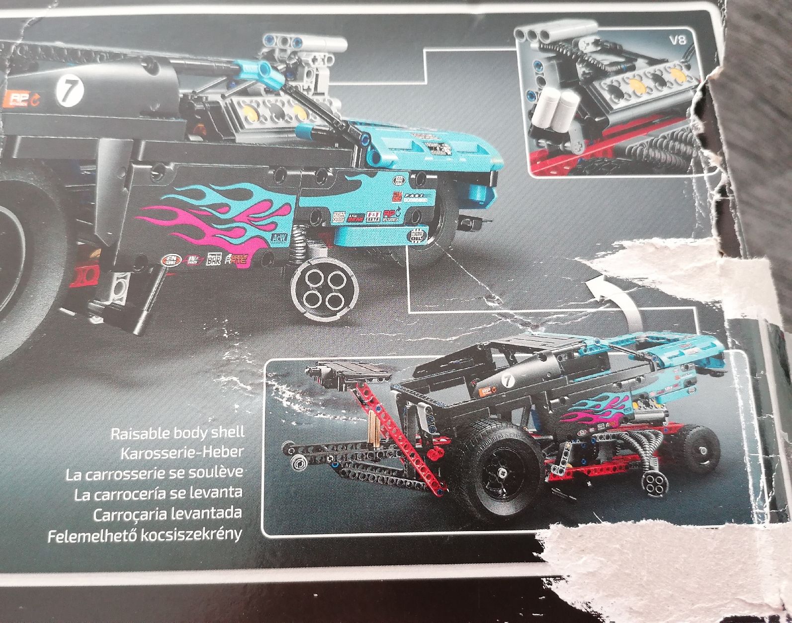 Lego Jeux de construction: DRAG RACER LEGO TECHNIC – D'occasion à Pratteln par ThereseZ 2