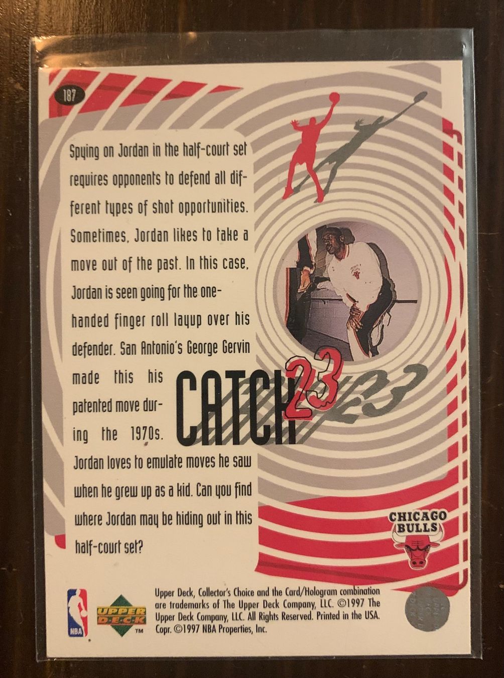Nba Sammelbilder & Trading cards: Carte de basket Michael Jordan Upper deck 1997 – Gebraucht aus lausanne von yannickSchnider 1