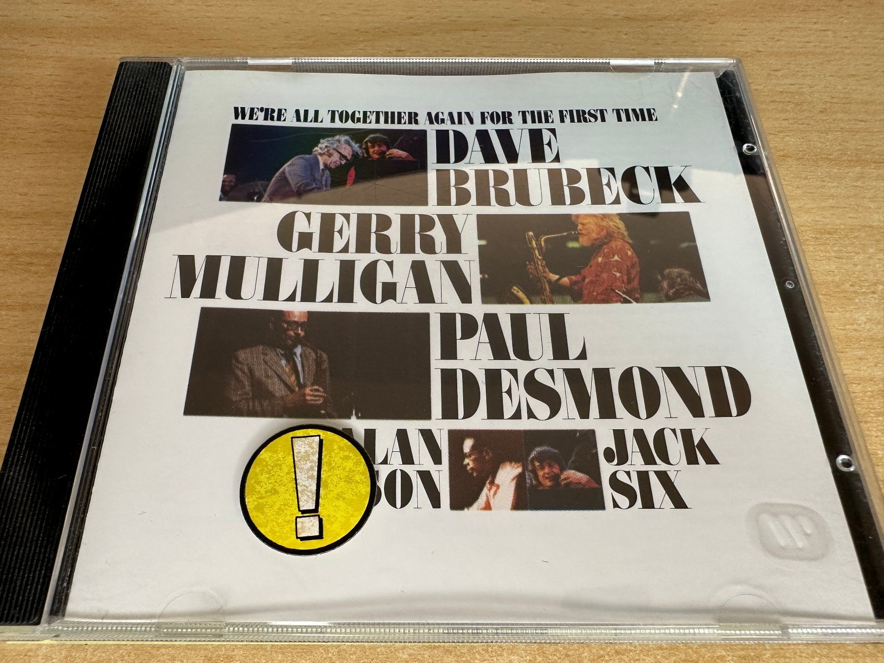 CDs: I9 Dave Brubeck We're All Together Again For The First Time – Gebraucht aus Rikon im Tösstal von Alpenmutz