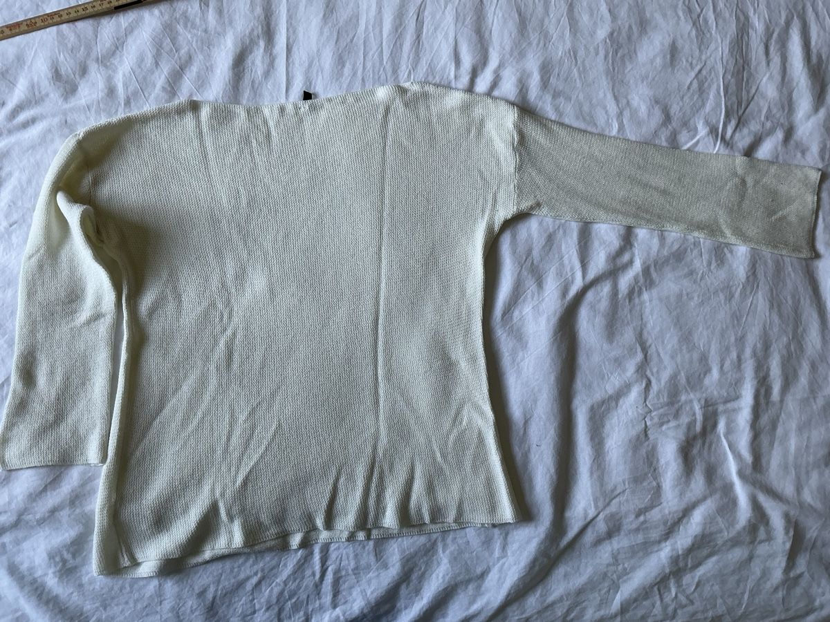 Benetton Maglioni & Felpe: Pull Benetton Blanc Cassé Taille S – Usato da Zürich venduto da Janakpur 6