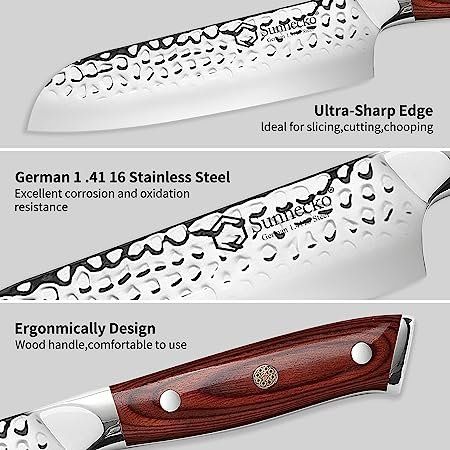 Küchenmesser: Santoku Messer, Kochmesser, Klingenlänge 18cm. – Neu und originalverpackt aus Oberentfelden von ase_sk8n 3