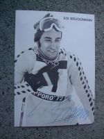 EDI BRUGGMANN (CH) SKISTAR AUTOGRAMMKARTE