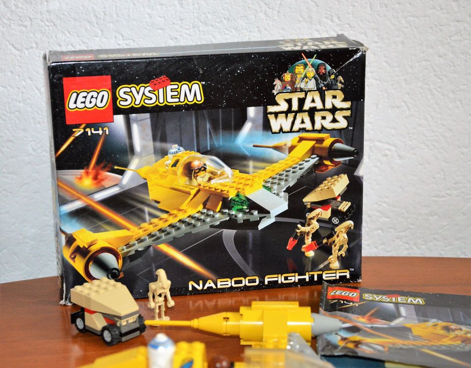 Lego 7141 Star Wars Naboo Fighter (1999), komplett! (Gebraucht) in ...