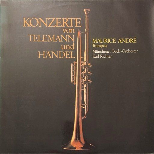 Dischi in vinile: Maurice André - Konzerte von Telemann und Händel (LP) – Usato da Grüningen venduto da azulrojo
