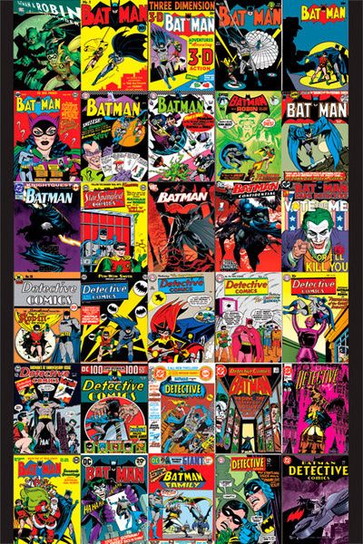 Foto & Immagini: Poster Batman Covers – Nuovo (secondo la descrizione) da Schwyz venduto da rs-trend