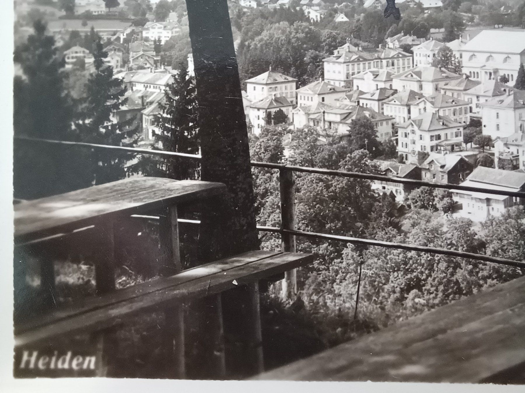 Cartoline postali: AR, Heiden, Luftkurort, 1944 – Usato da Aarau Rohr venduto da mgvw 1