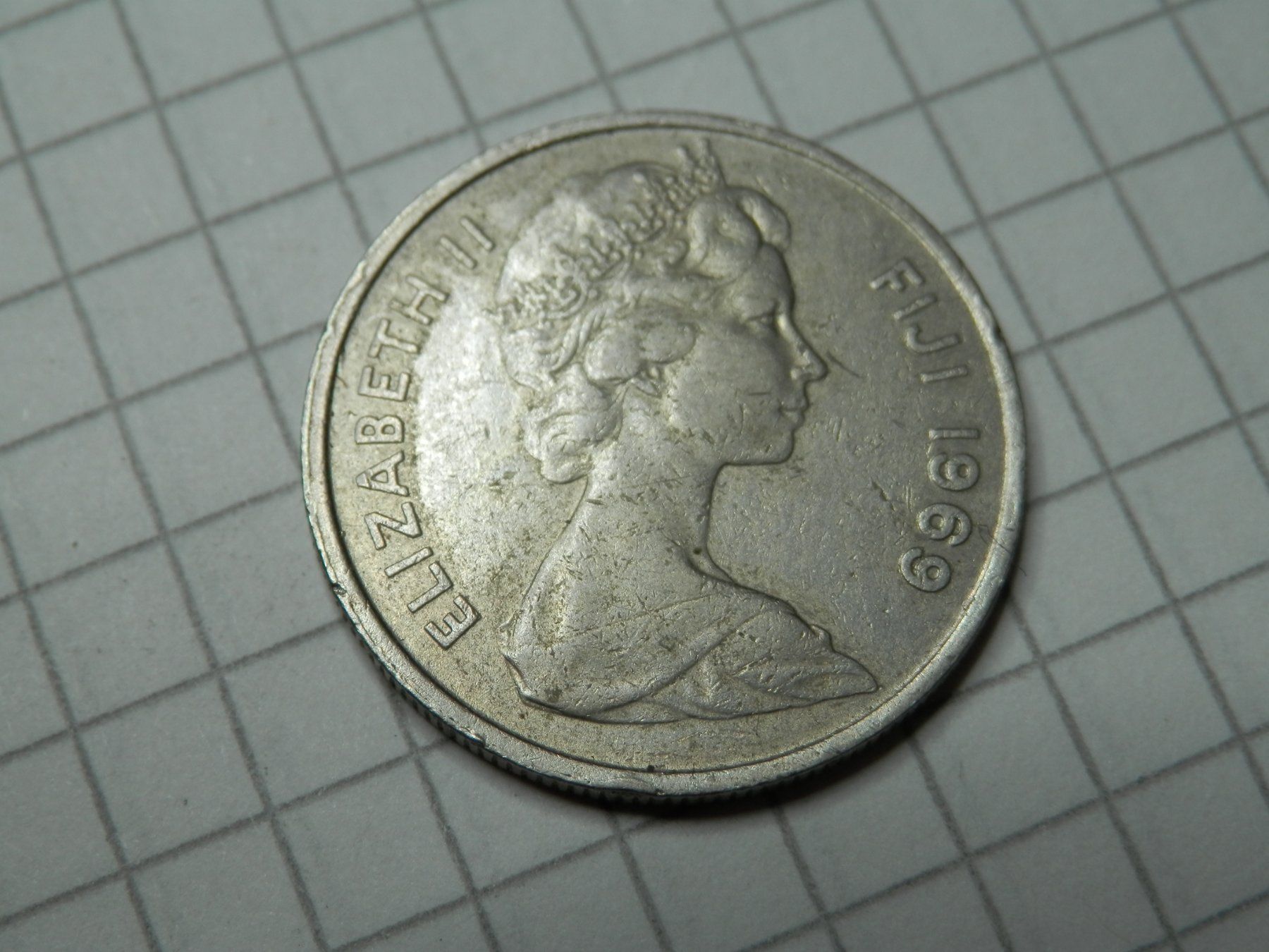 Tutti le monete: Fidschi  5 Cent, 1969 – Usato da Weiach venduto da weiach81