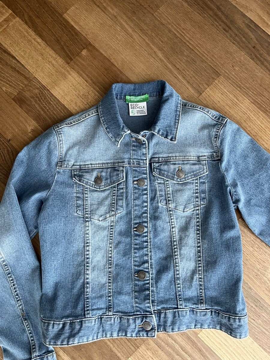 Benetton Giacche & Cappotti: Jeansjacke Benetton 146 / 150 – Usato da Luzern venduto da Aldabema 2