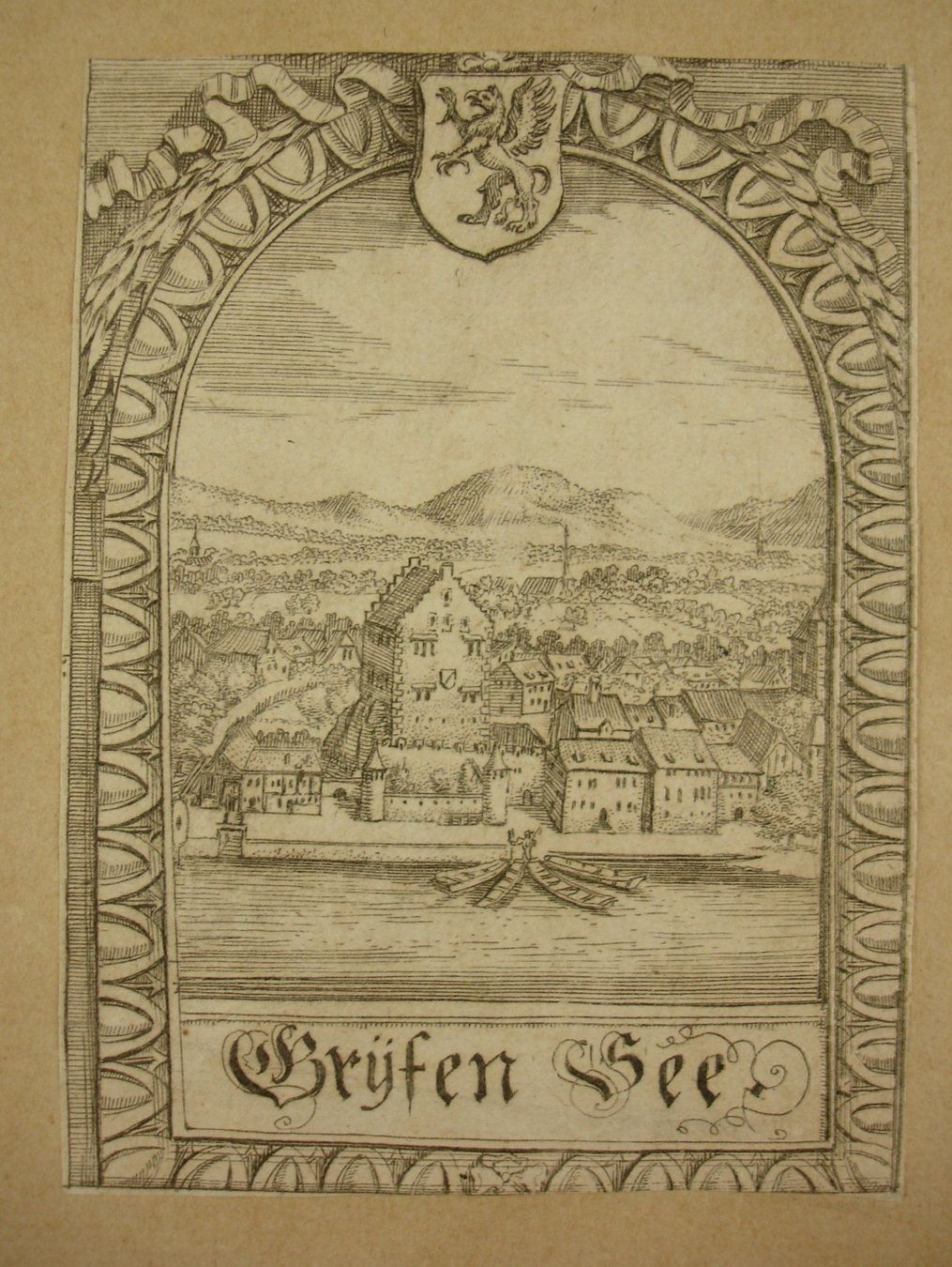 Foto & Immagini: GREIFENSEE, GRYFEN SEE, KUPFERRADIERUNG – Usato da Grüningen venduto da Kartensammler