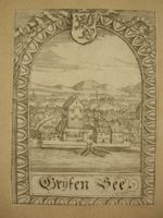 GREIFENSEE, GRYFEN SEE, KUPFERRADIERUNG