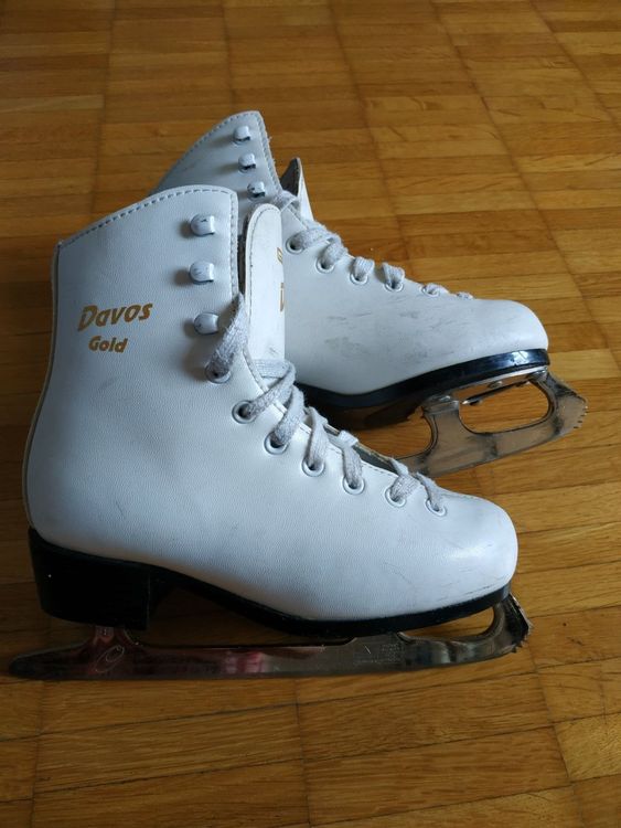 Schlittschuhe, GRAF Davos Gold, gr. 32 (Gebraucht) in Castel San Pietro ...