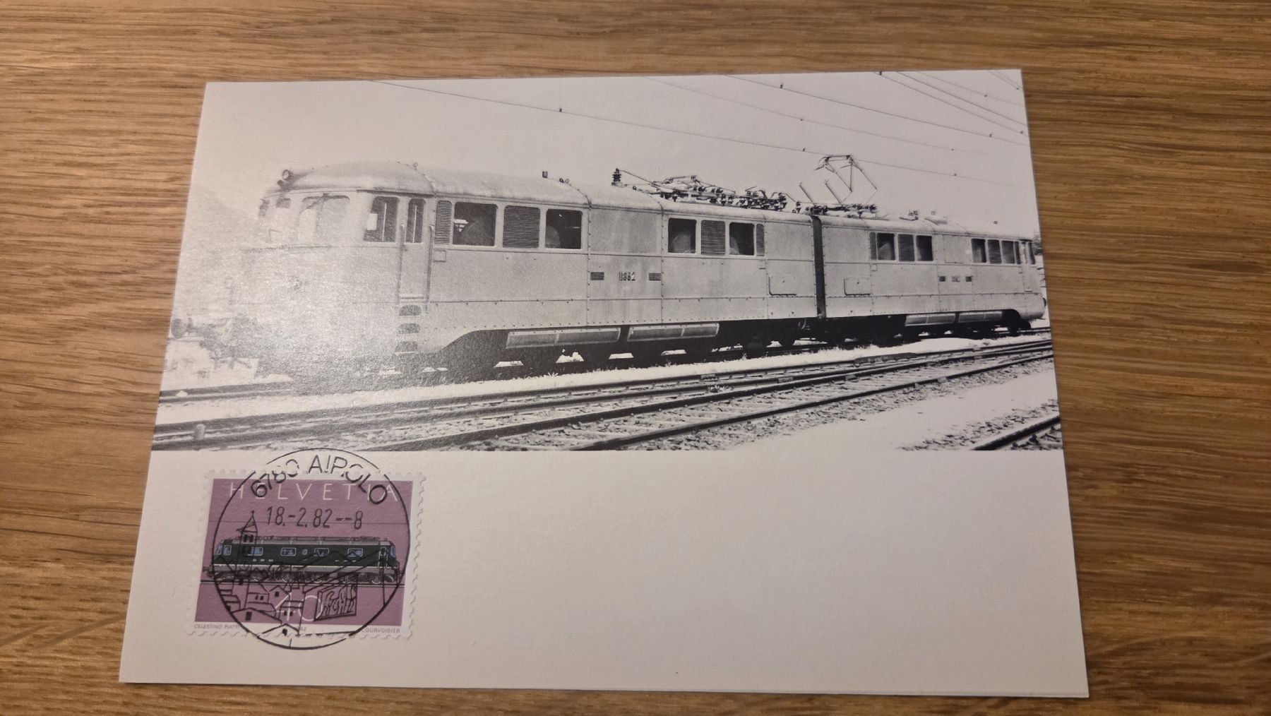 Tutti i francobolli: 1982 FDC Maximumkarte 100 Jahre Gotthardbahn – Usato da Arni AG venduto da Moth68