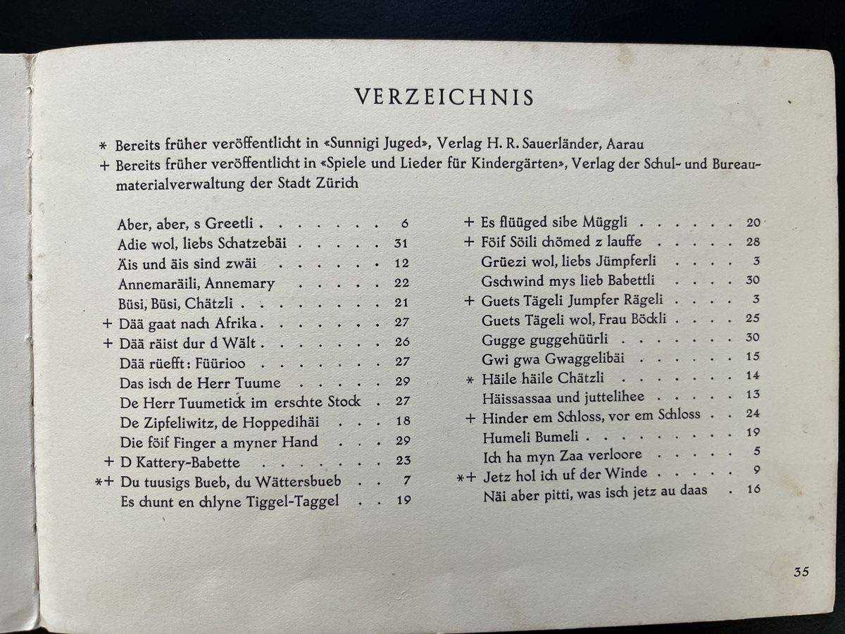 Libri: Jupedihei - Kindergarten-Versli – Usato da Zürich venduto da Jane1970 6