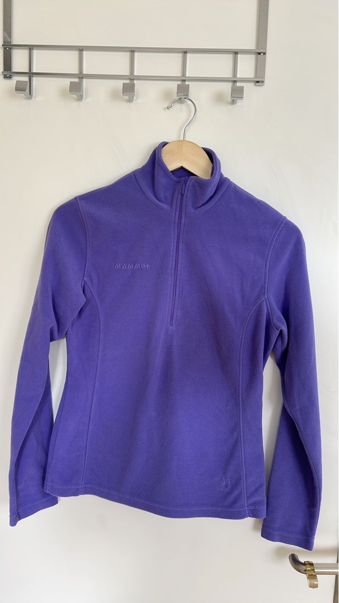 Mammut Maglioni & Felpe: Mammut Fleecepullover Damen, Lila, Grösse S – Usato da Nänikon venduto da Amerika73
