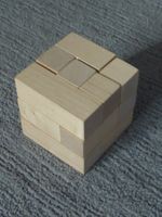 Soma-Würfel aus Schweizer Ahornholz