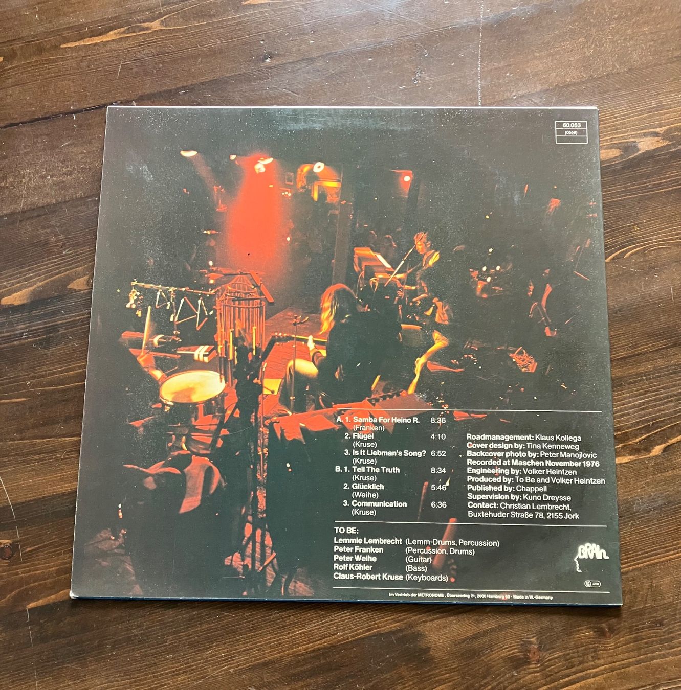 Schallplatten: TO BE - TO BE – Gebraucht aus steffisburg von Dstauffer 2