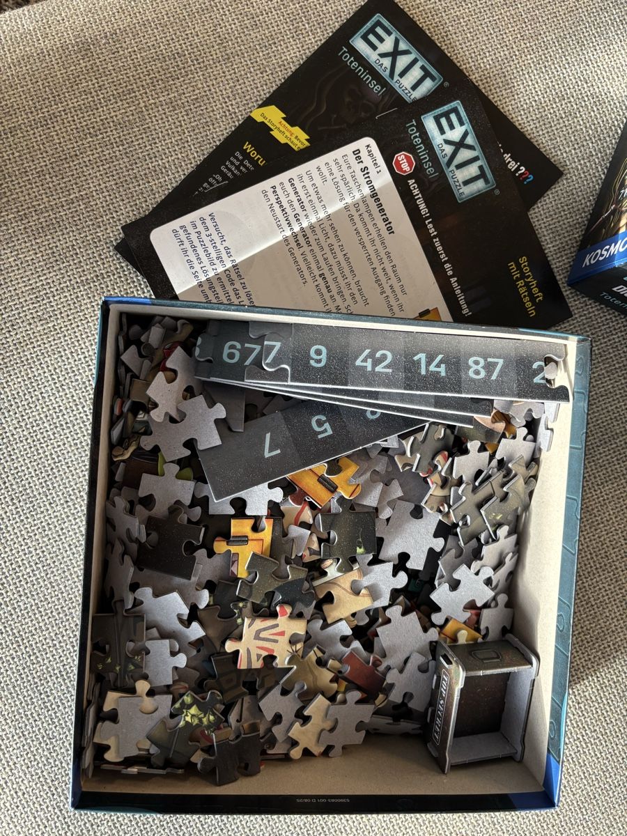 Kosmos Puzzle: Exit Das Puzzle - Toteninsel – Nuovo (secondo la descrizione) da Wetzikon ZH venduto da ger_yvd6 3