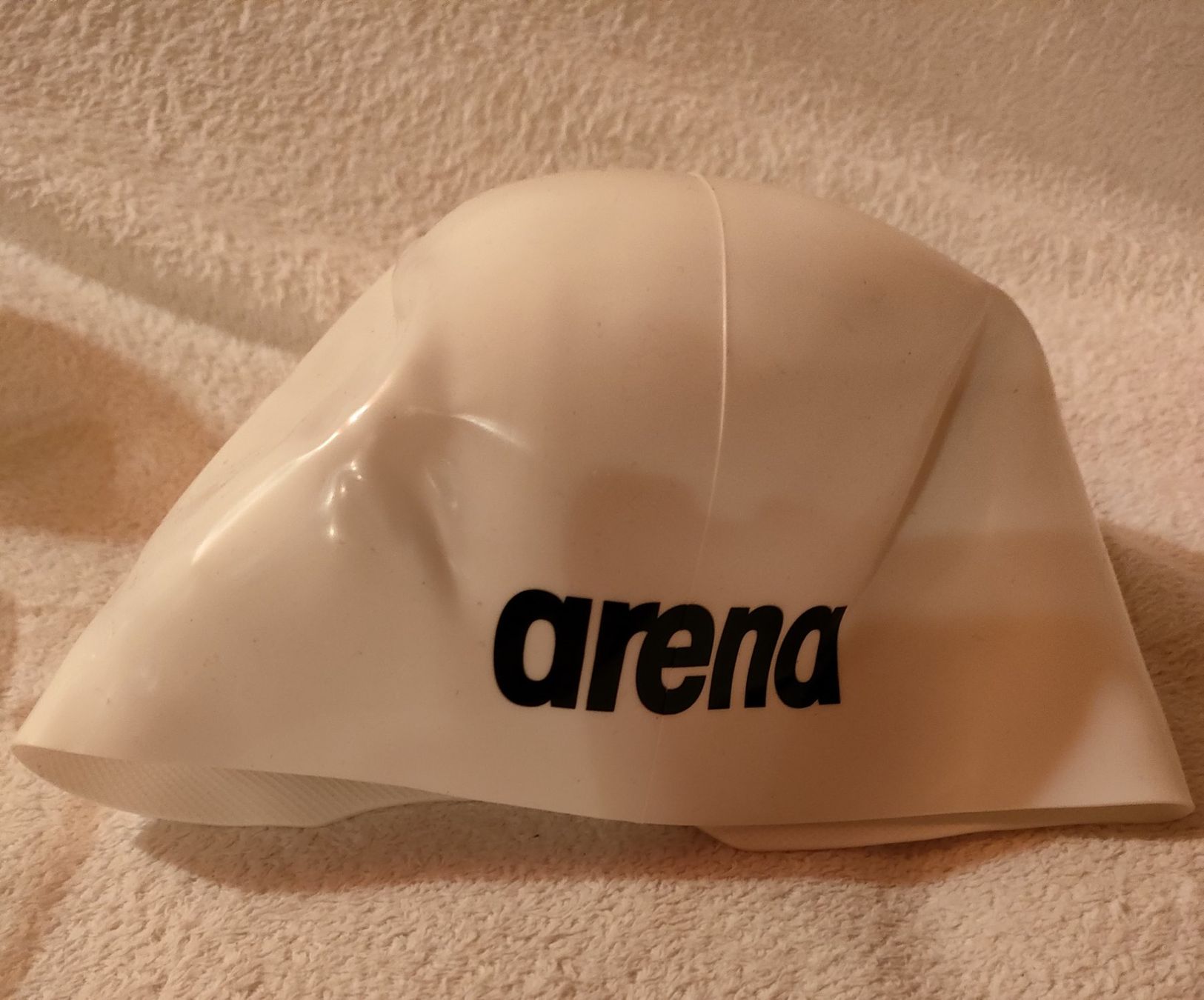 Costumi da bagno: Arena Schwimmkappe, Neu – Nuovo e nell'imballaggio originale da Triesenberg venduto da feinerli