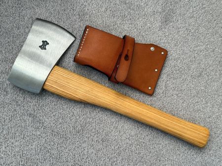 Militärbeil / Axt Schweizer Armee mit Lederetui (neu)