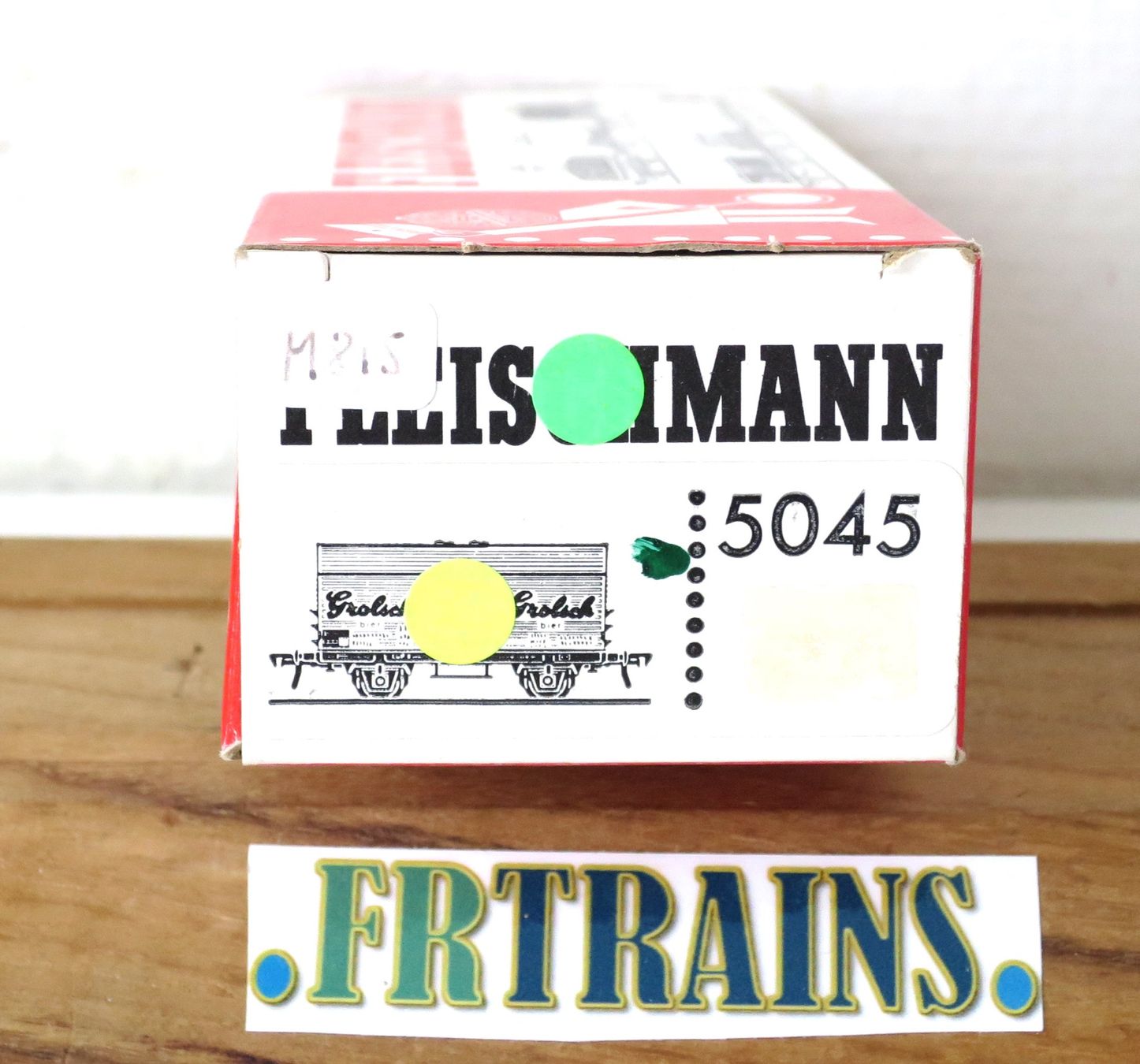 Fleischmann Modellini di ferrovie: FLEISCHMANN 5045  DB WAGON COUVERT GROLSCH BIER – Usato da Gland venduto da FRtrains 5