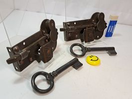 2 Möbel Schlösser mit Schlüssel, DM5.5cm, DLS (LOT3060#MBS3)
