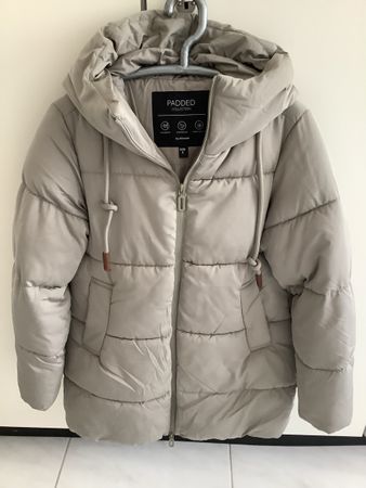 Warme wattierte Jacke