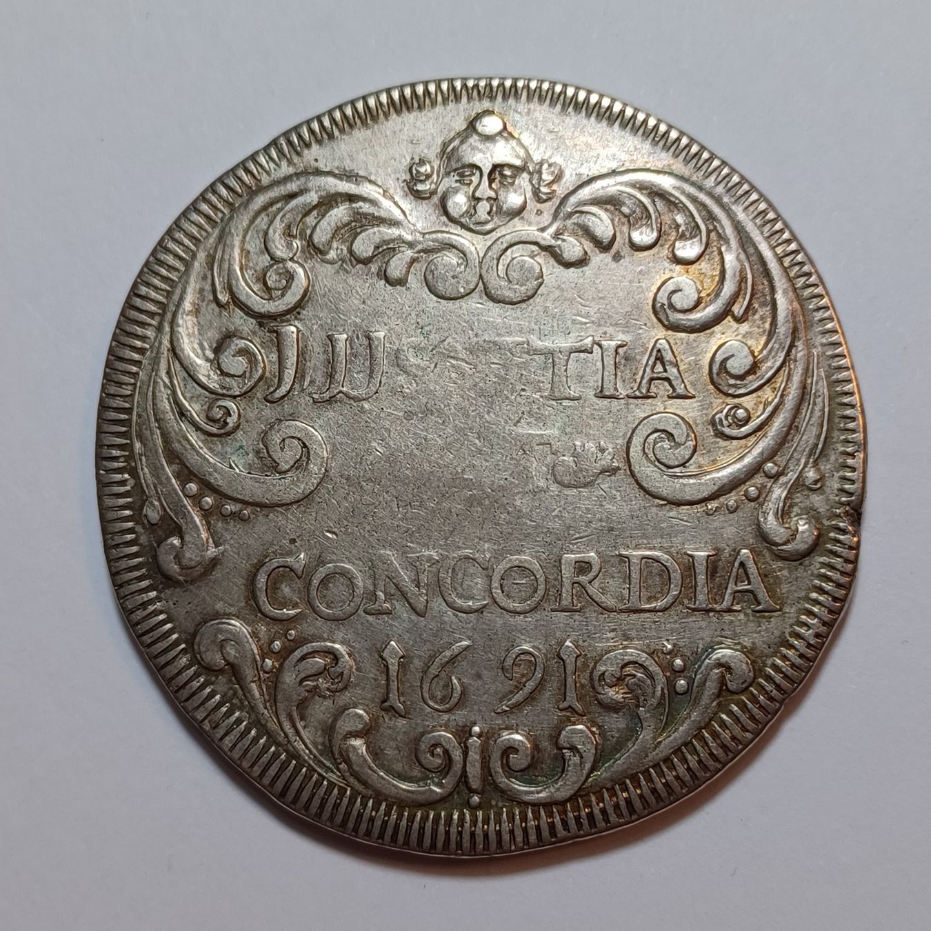 Tutti le monete: Taler 1691 Zürich – Usato da Pfäffikon ZH venduto da Schweizer_Muenzen 1