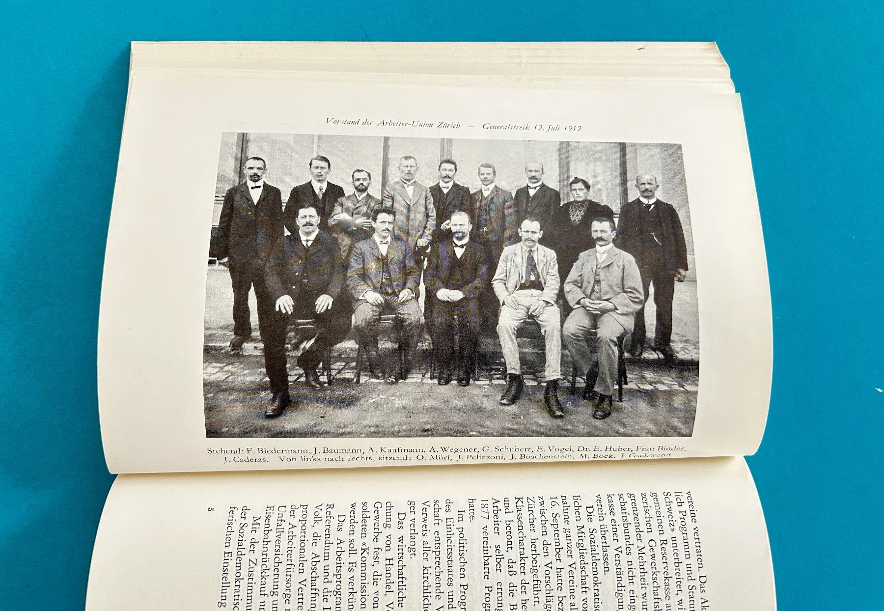Bücher: ZÜRCHERISCHE ARBEITERBEWEGUNG 1950 – Gebraucht aus Zürich von Domus09 6