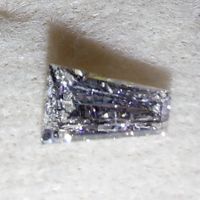 Diamant im Trapezschliff 0.46 ct, F, vvs