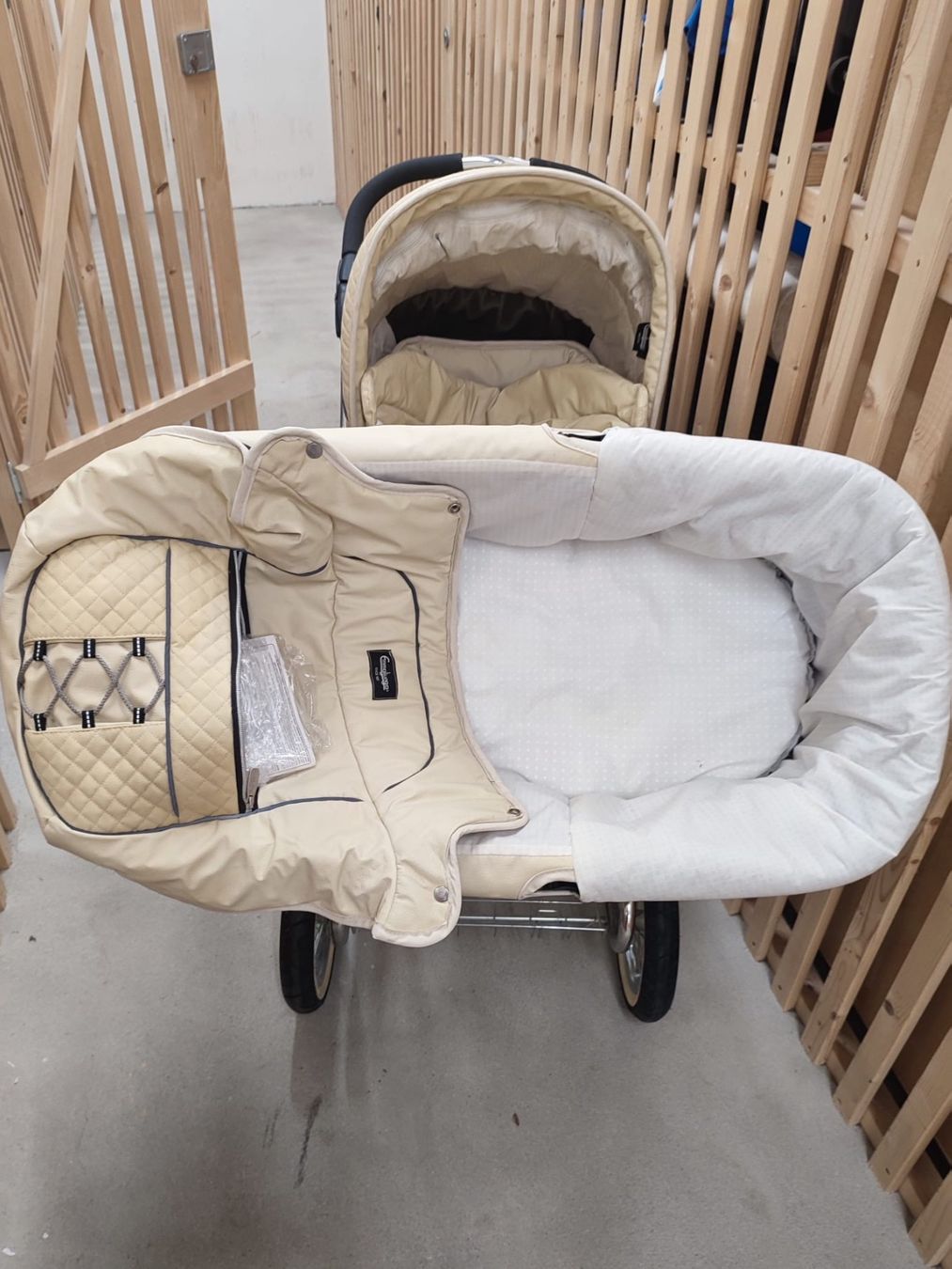 Emmaljunga Carrozzine: Emmaljunga Kinderwagen in Beige – Usato da Bülach venduto da uem_nx8q 5
