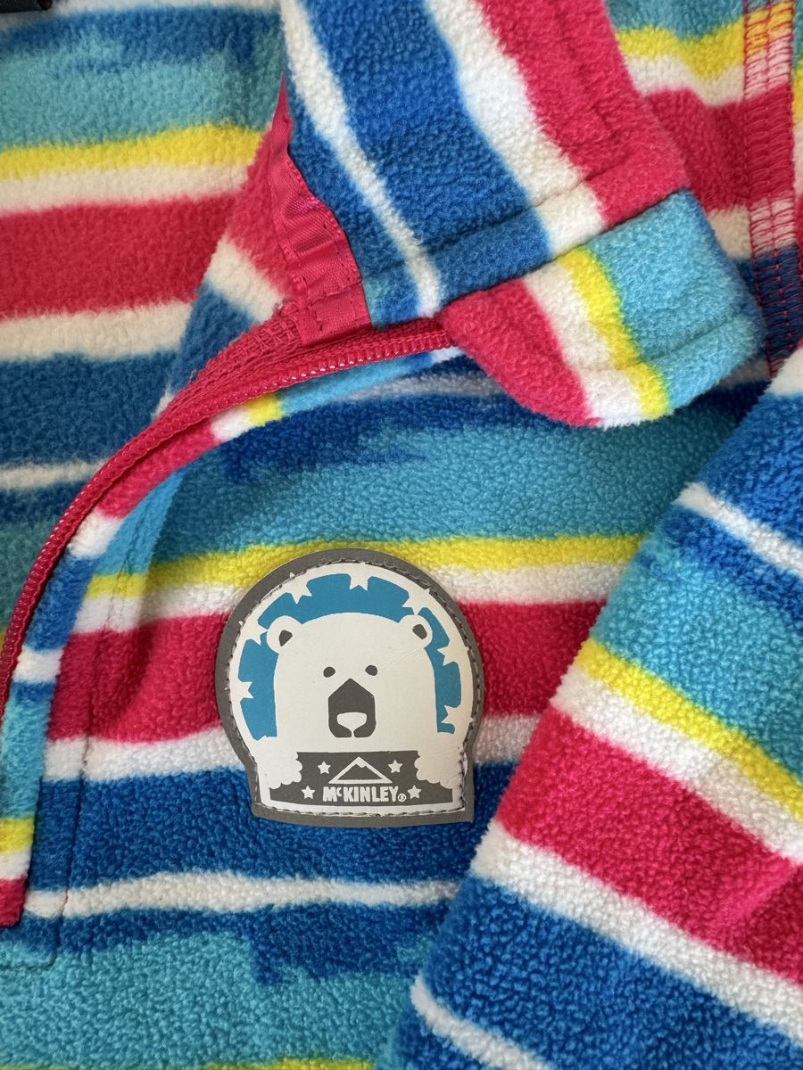 Mckinley Giacche: McKinley Fleece Pullover Size 92 striped good condition – Usato da Umiken venduto da RachelStenders 3