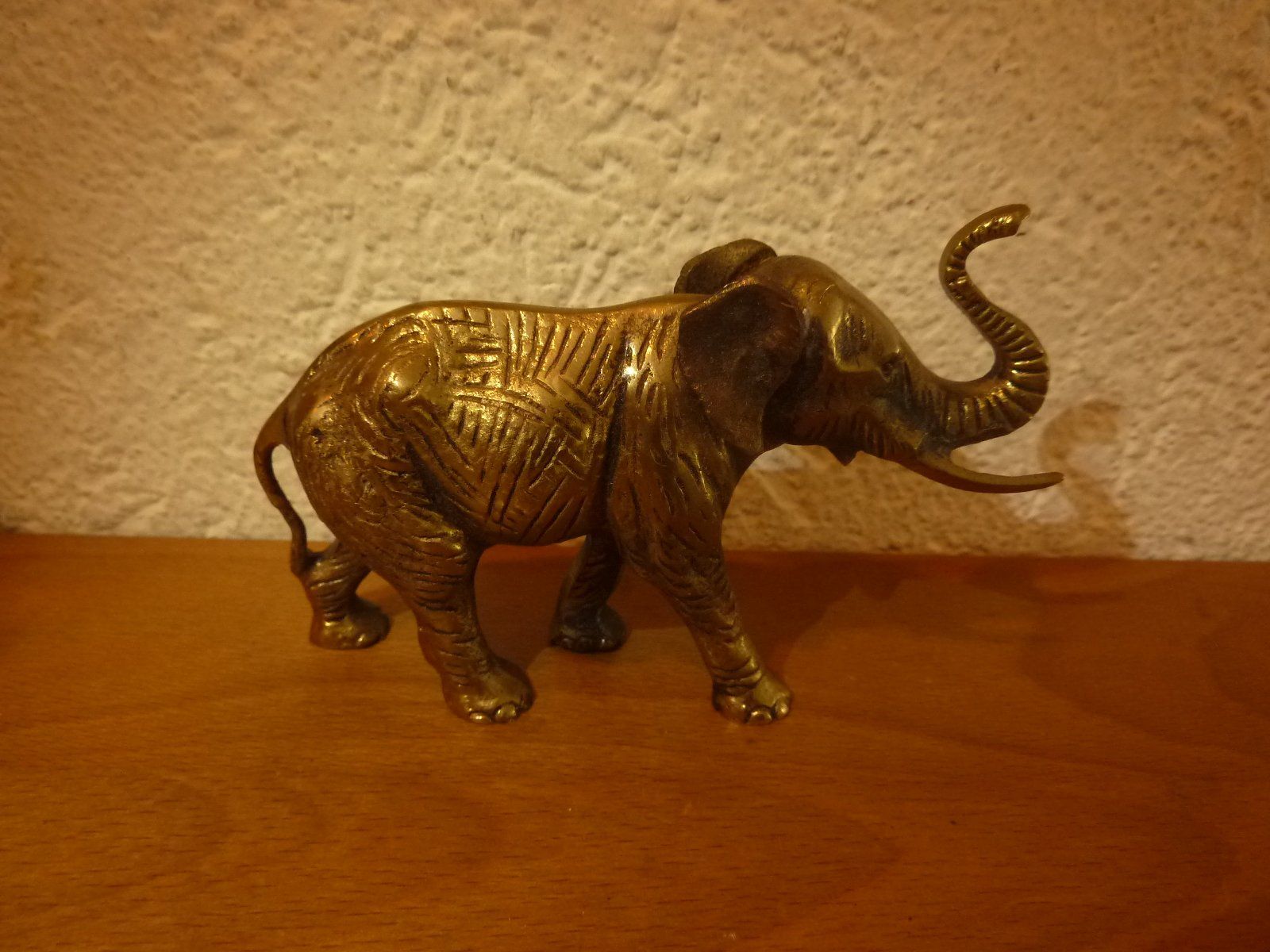 Statuette: Bronze Kultfigur  Elefant schön handgefertigt – Usato da Hochfelden venduto da swissice 3