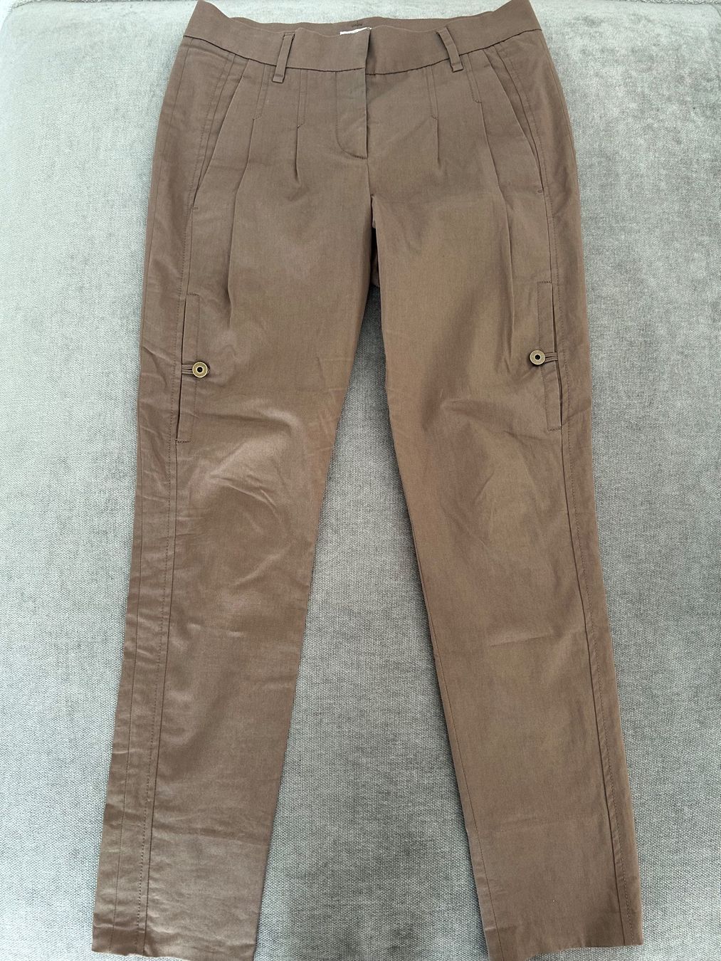 Brunello Cucinelli Pantaloni: Brunello Cucinelli Elegante Designer Stoffhose Damen – Usato da Wimmis venduto da rimnakit