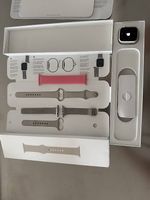 Apple Watch Series 8, 41 mm inkl. 3 Armbändern