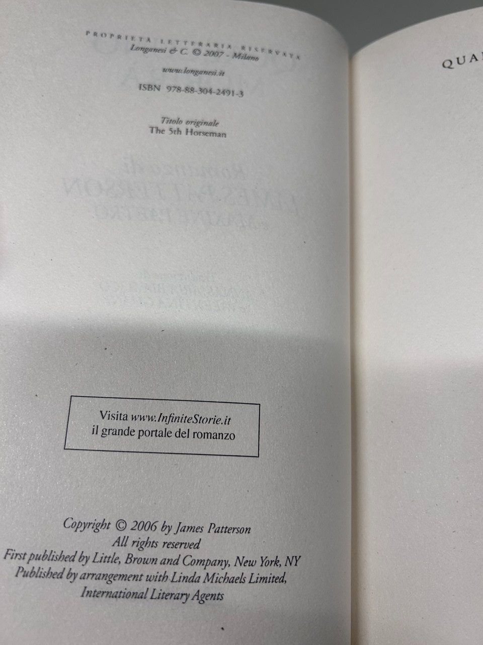 Bücher: "Qualcuno morirà" di James Patterson e Maxine – Gebraucht aus Giubiasco von LorisVale 7